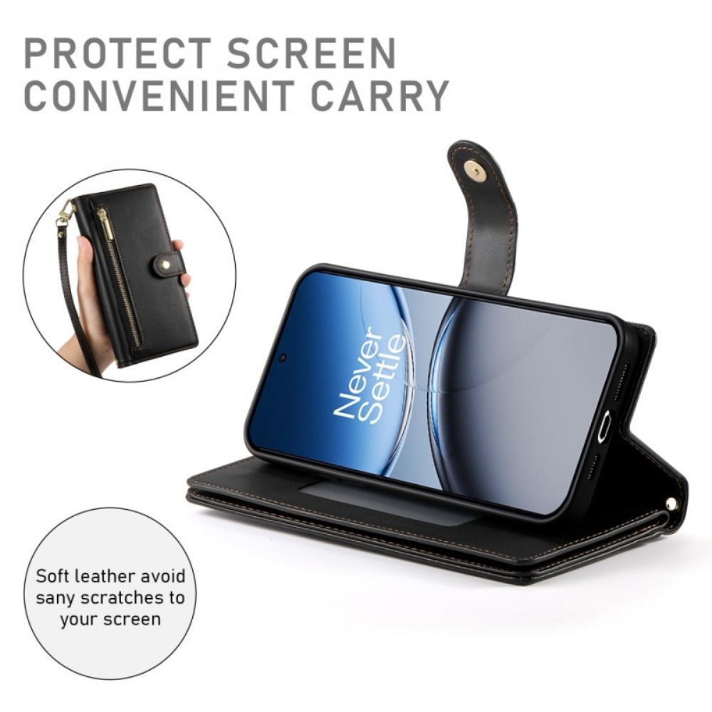 Peněženková Pouzdra Oneplus Nord 4 Kryty Na Mobil Peněženka S Páskem A Ramenním Popruhem
