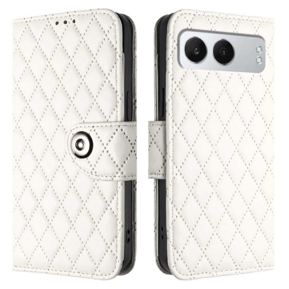 Peněženková Pouzdra Oneplus Nord 4 Kryty Na Mobil Prošívaná 7 Přihrádek Na Karty