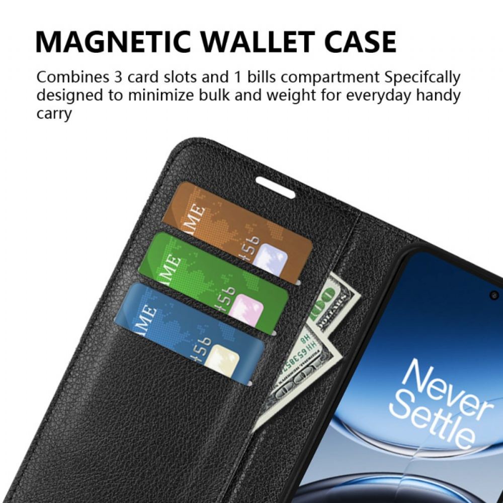 Peněženková Pouzdra Oneplus Nord 4 Kryty Na Mobil Umělá Kůže Liči