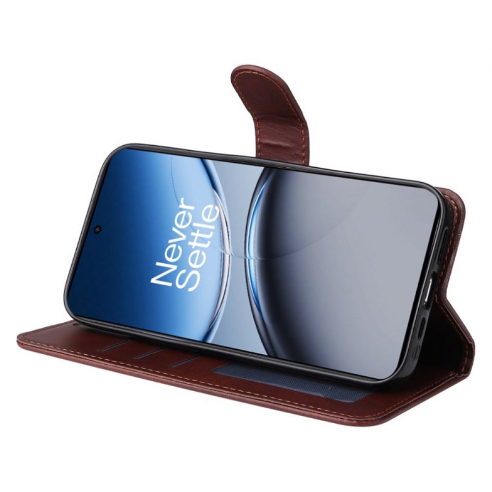 Peněženková Pouzdra Oneplus Nord 4 Kryty Na Mobil Umělá Kůže S Jednoduchým Řemínkem