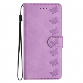 Peněženková Pouzdra Oneplus Nord 4 Motýlí Okraj