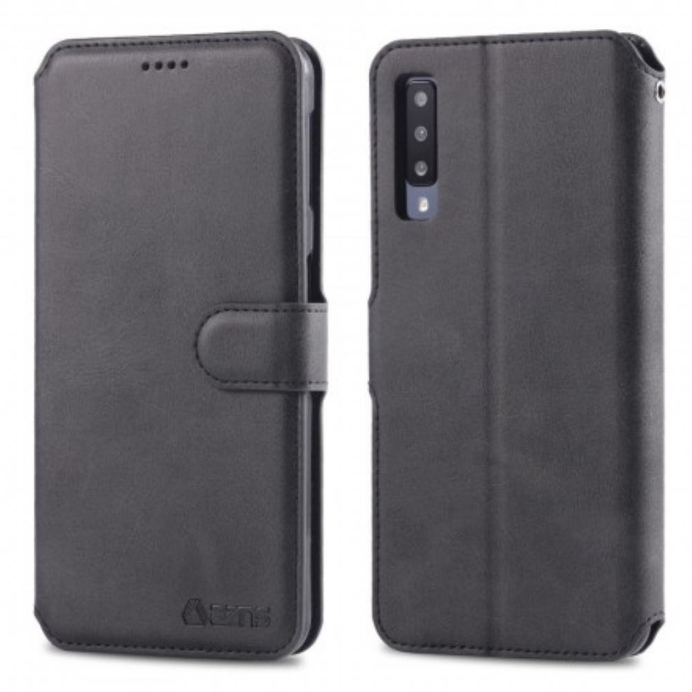 Flipové Pouzdro Na Samsung Galaxy A70 Azns Retro