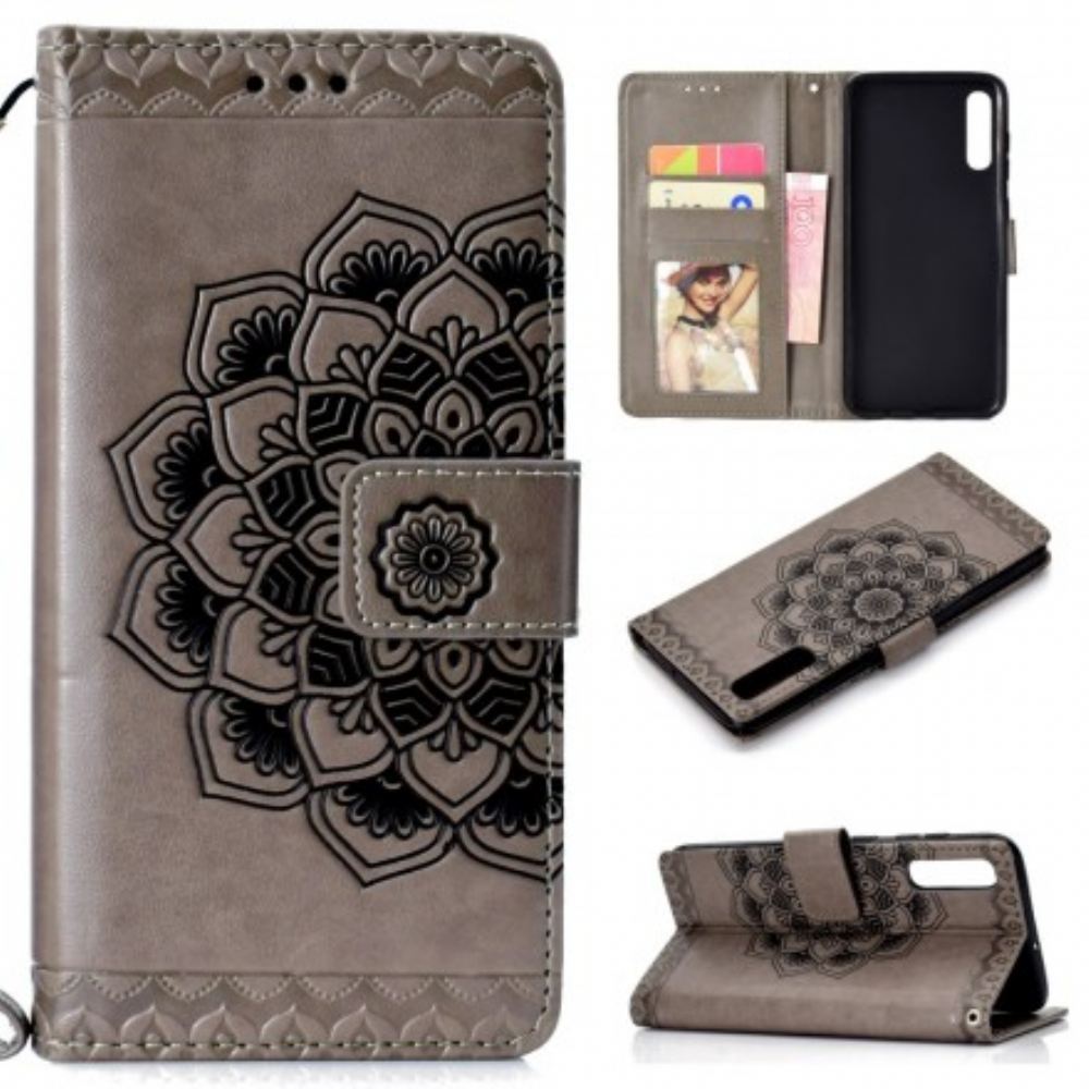 Flipové Pouzdro Na Samsung Galaxy A70 Elegantní Mandala