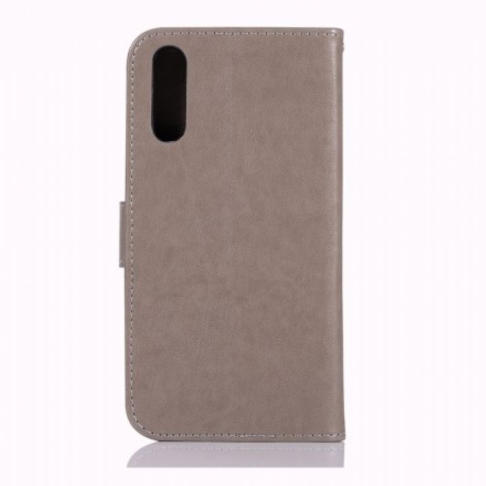 Flipové Pouzdro Na Samsung Galaxy A70 Kožený Efekt Catch Dreams Owl