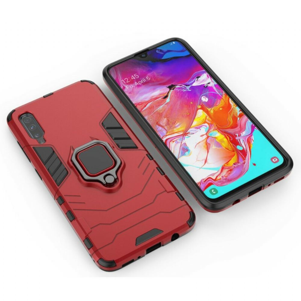 Kryt Na Samsung Galaxy A70 Odolný Vůči Prstenu