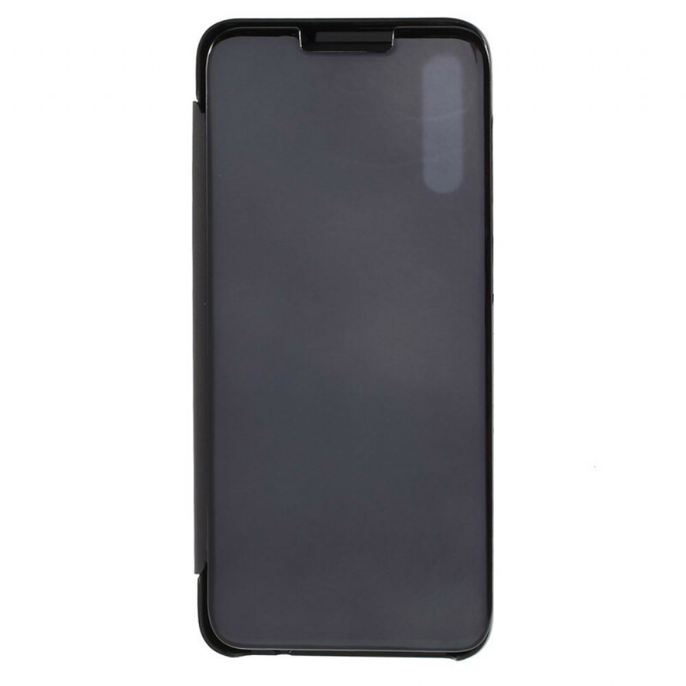 Kryty Na Mobil Na Samsung Galaxy A70 Zrcadlový A Kožený Efekt