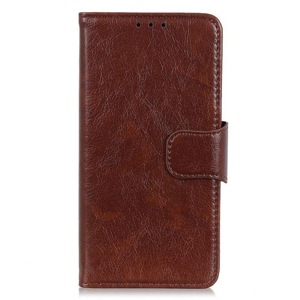 Flipové Pouzdro Na Xiaomi 12T / 12T Pro Dělená Kůže Nappa