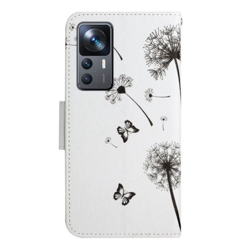 Flipové Pouzdro Na Xiaomi 12T / 12T Pro Pampelišky Láska