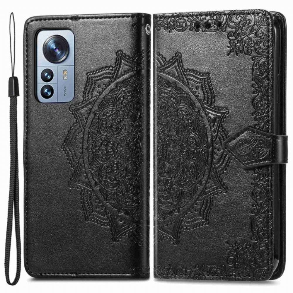 Flipové Pouzdro Na Xiaomi 12T / 12T Pro Vintage Mandala