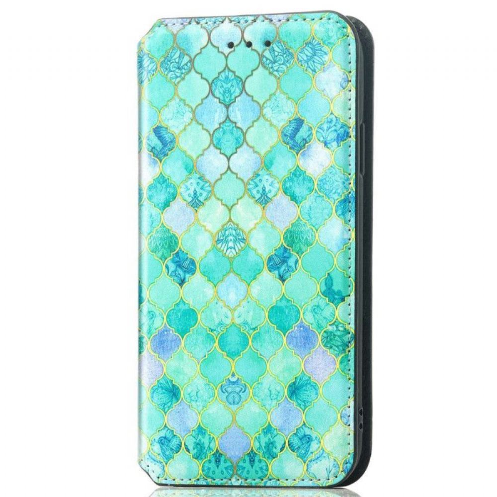 Kryty Na Mobil Na Xiaomi 12T / 12T Pro Flipové Pouzdro Design Caseneo Rfid