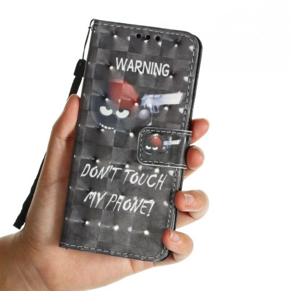 Flipové Pouzdro Na Samsung Galaxy S9 Varování