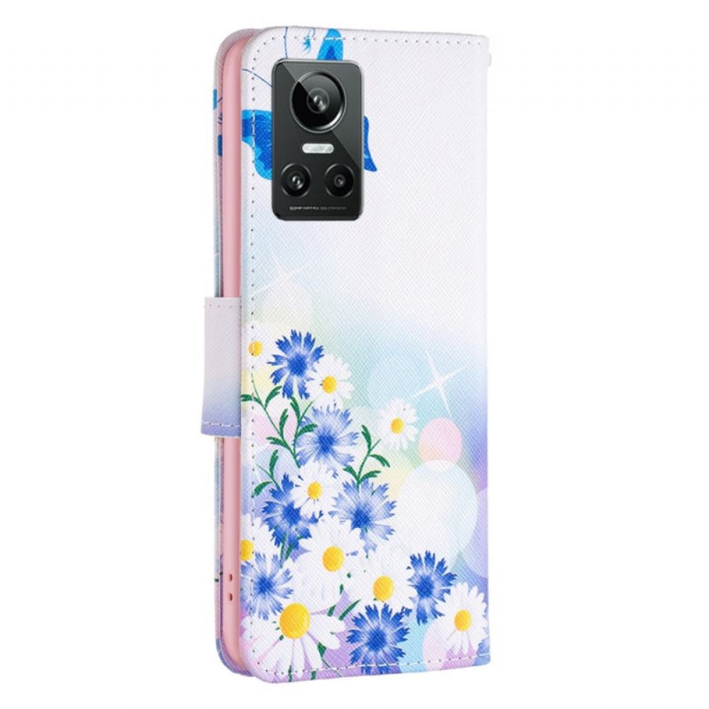 Flipové Pouzdro Na Realme GT Neo 3 Fantastický Strom