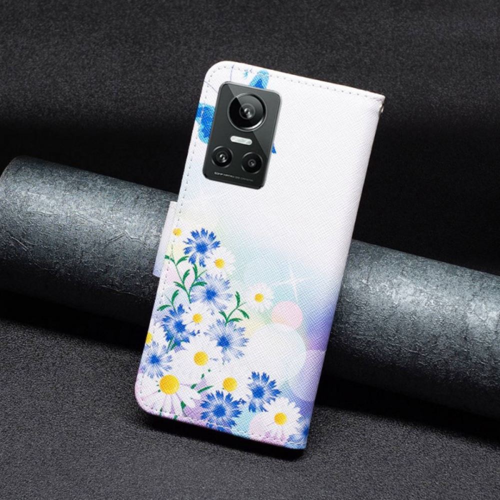 Flipové Pouzdro Na Realme GT Neo 3 Fantastický Strom