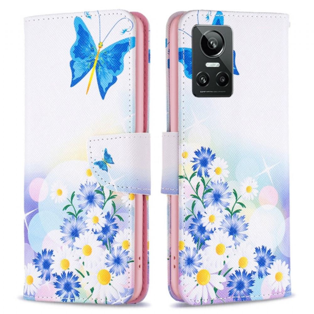 Flipové Pouzdro Na Realme GT Neo 3 Fantastický Strom