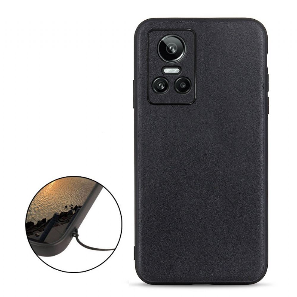 Kryt Na Realme GT Neo 3 Pravá Kůže