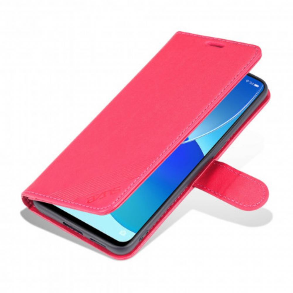 Flipové Pouzdro Na Oppo Reno 6 5G Azns Umělá Kůže