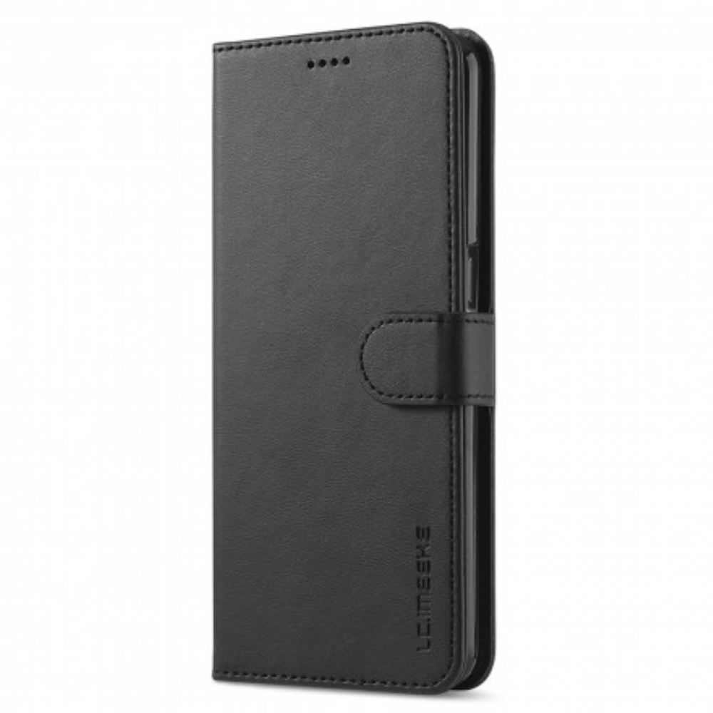 Flipové Pouzdro Na Oppo Reno 6 5G Kožený Efekt Lc.imeeke