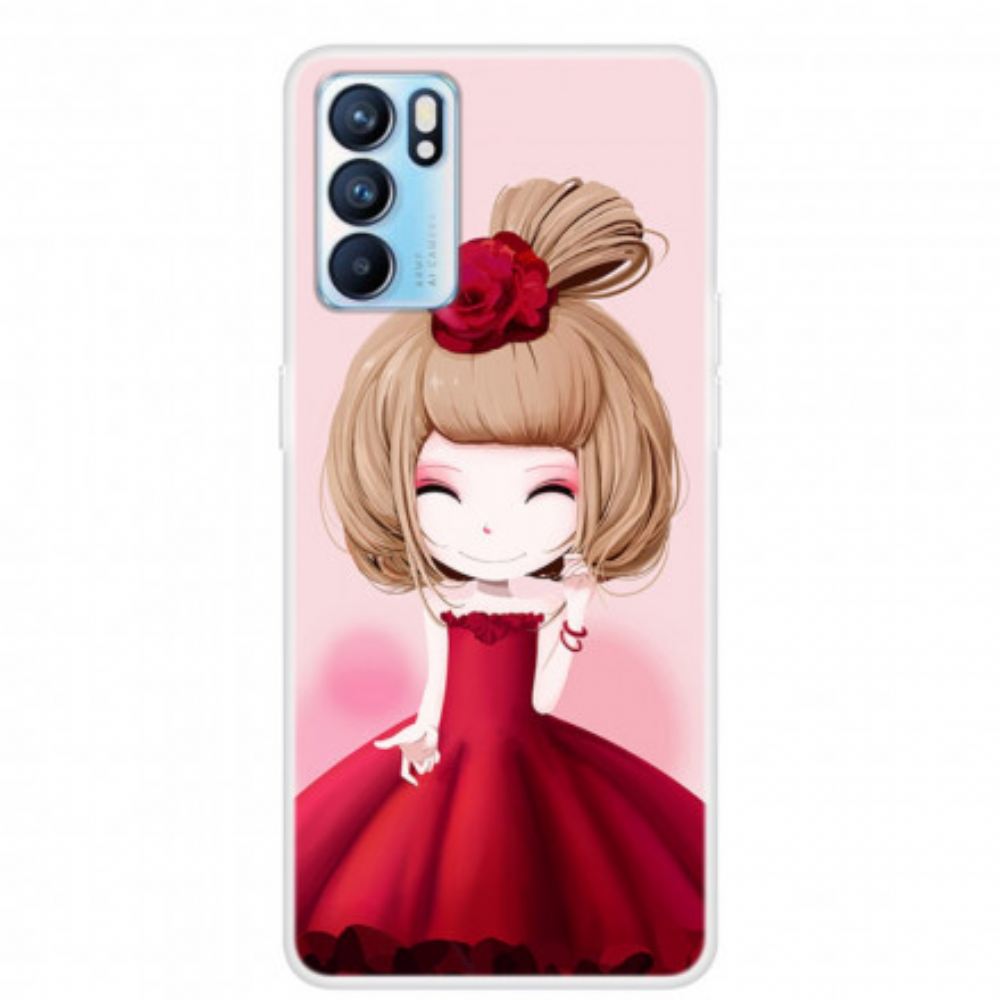 Kryt Na Oppo Reno 6 5G Manga Lady