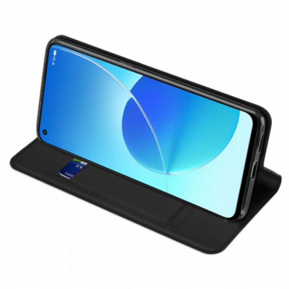 Kryty Na Mobil Na Oppo Reno 6 5G Flipové Pouzdro Magnetický Dux Ducis