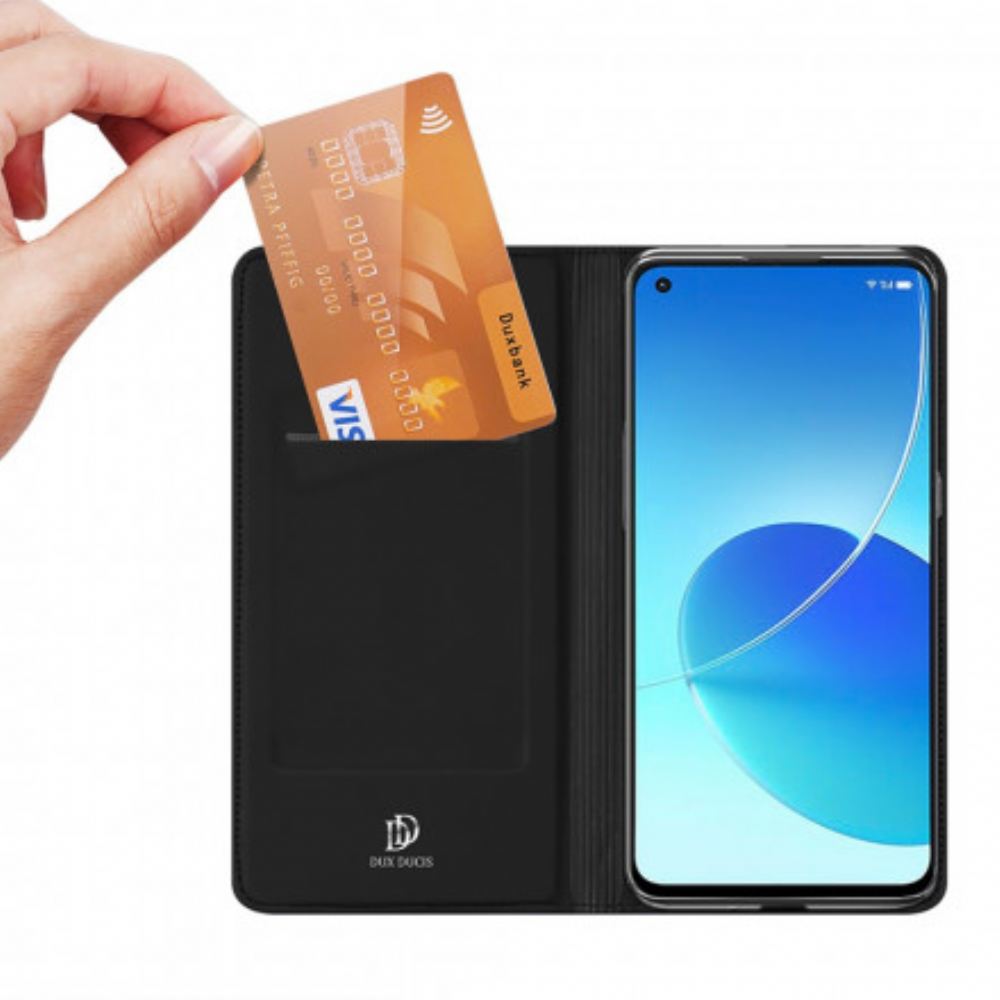 Kryty Na Mobil Na Oppo Reno 6 5G Flipové Pouzdro Magnetický Dux Ducis