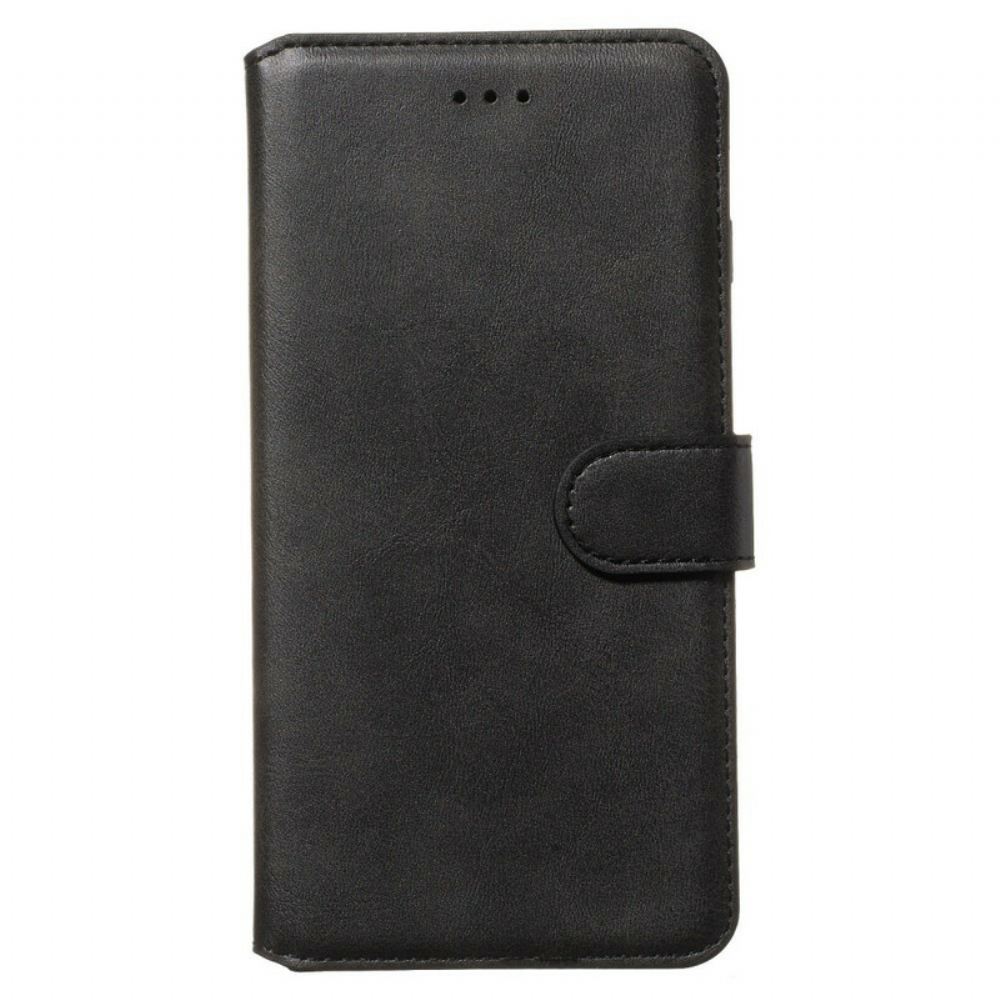 Kožené Pouzdro Na Xiaomi Redmi Note 8T Jednobarevná Řada