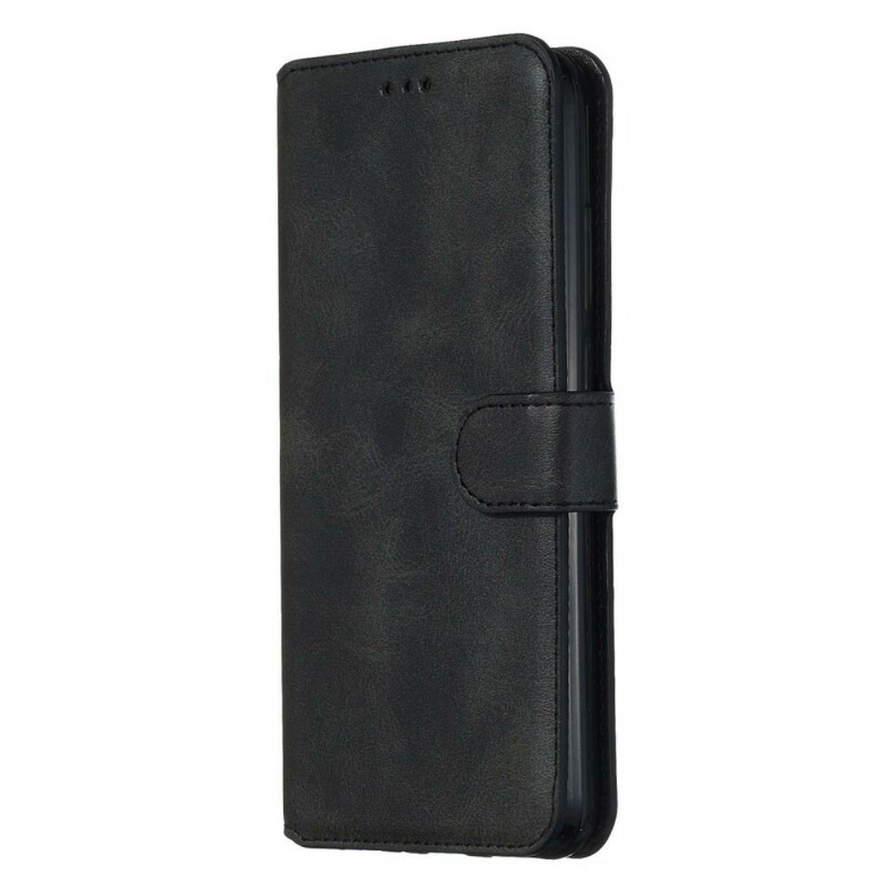 Kožené Pouzdro Na Xiaomi Redmi Note 8T Jednobarevná Řada
