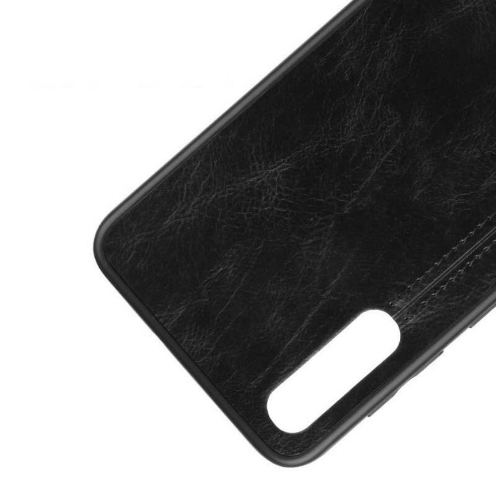 Kryt Na Samsung Galaxy A50 Efekt Švu Z Kůže