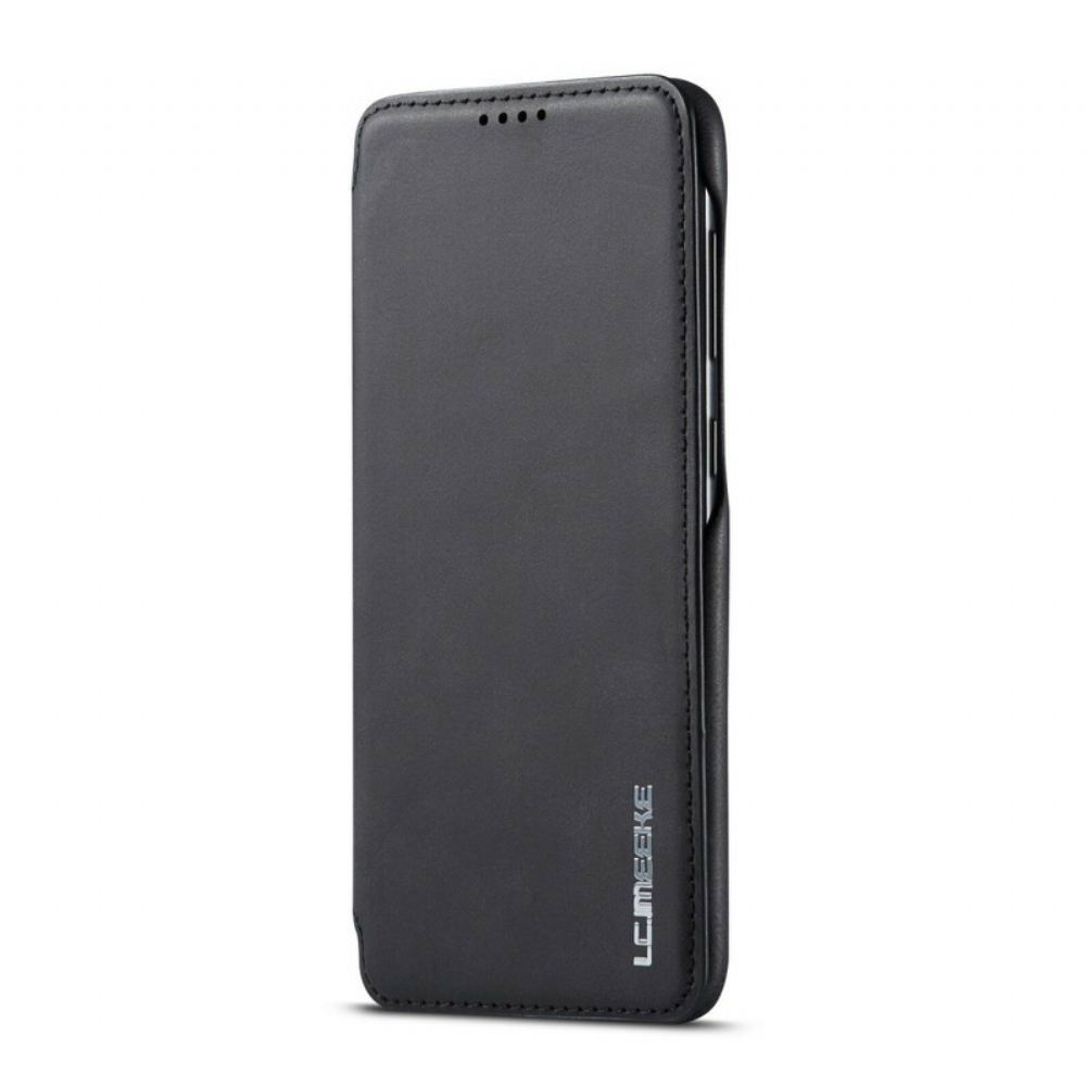 Kryty Na Mobil Na Samsung Galaxy A20e Flipové Pouzdro Kožený Efekt Lc.imeeke