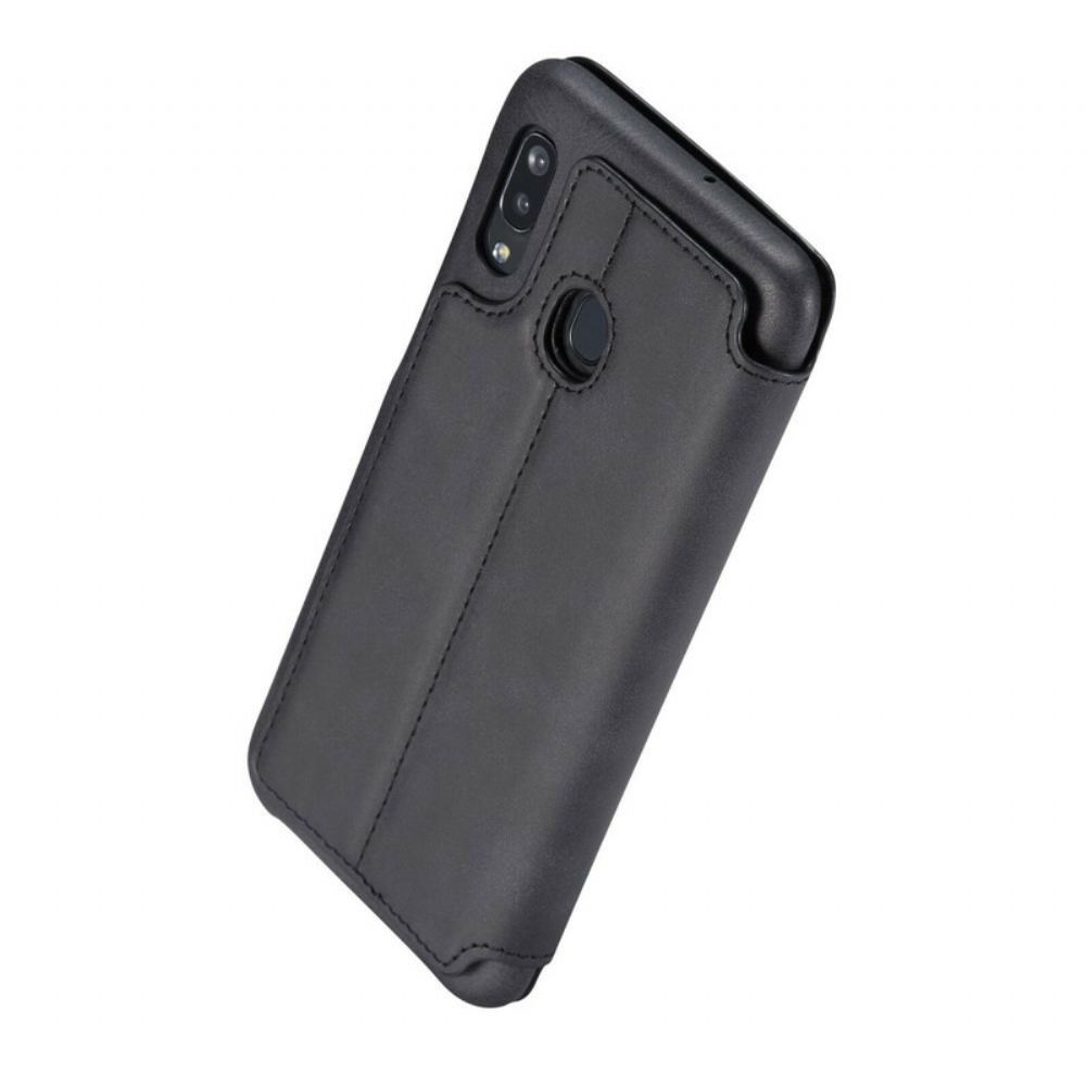 Kryty Na Mobil Na Samsung Galaxy A20e Flipové Pouzdro Kožený Efekt Lc.imeeke