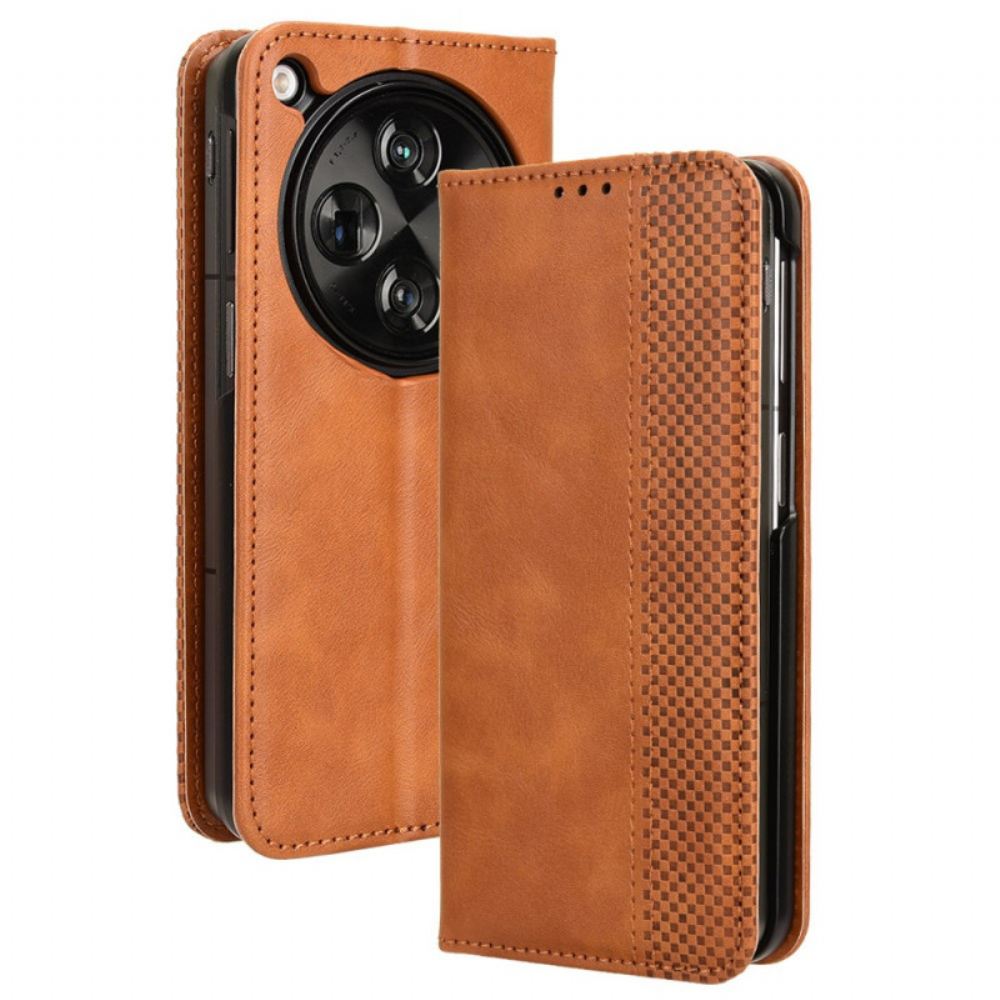 Kožené Pouzdro Folio Oneplus Open Ročník