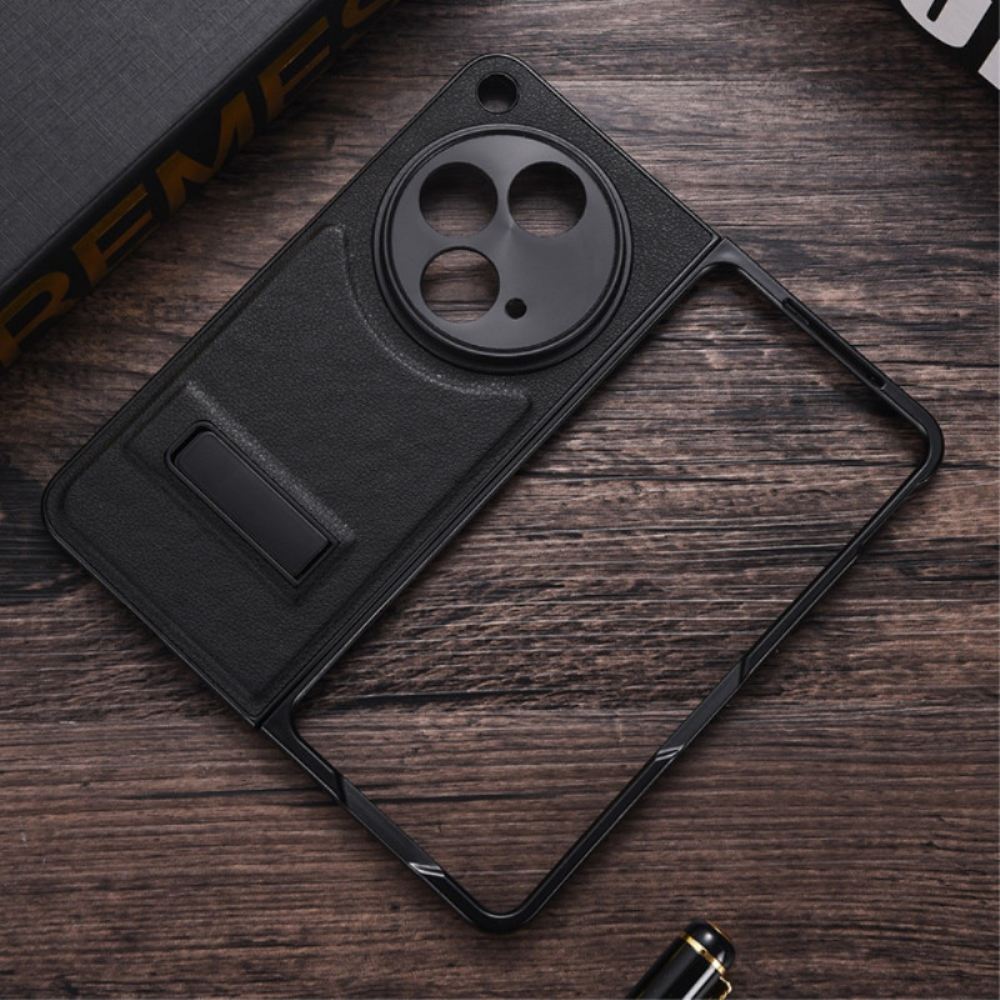 Kryt Na Oneplus Open Imitace Kůže S Podporou