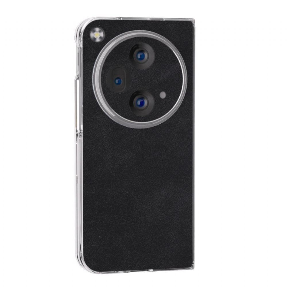 Kryt Oneplus Open Vintage Kožený Efekt