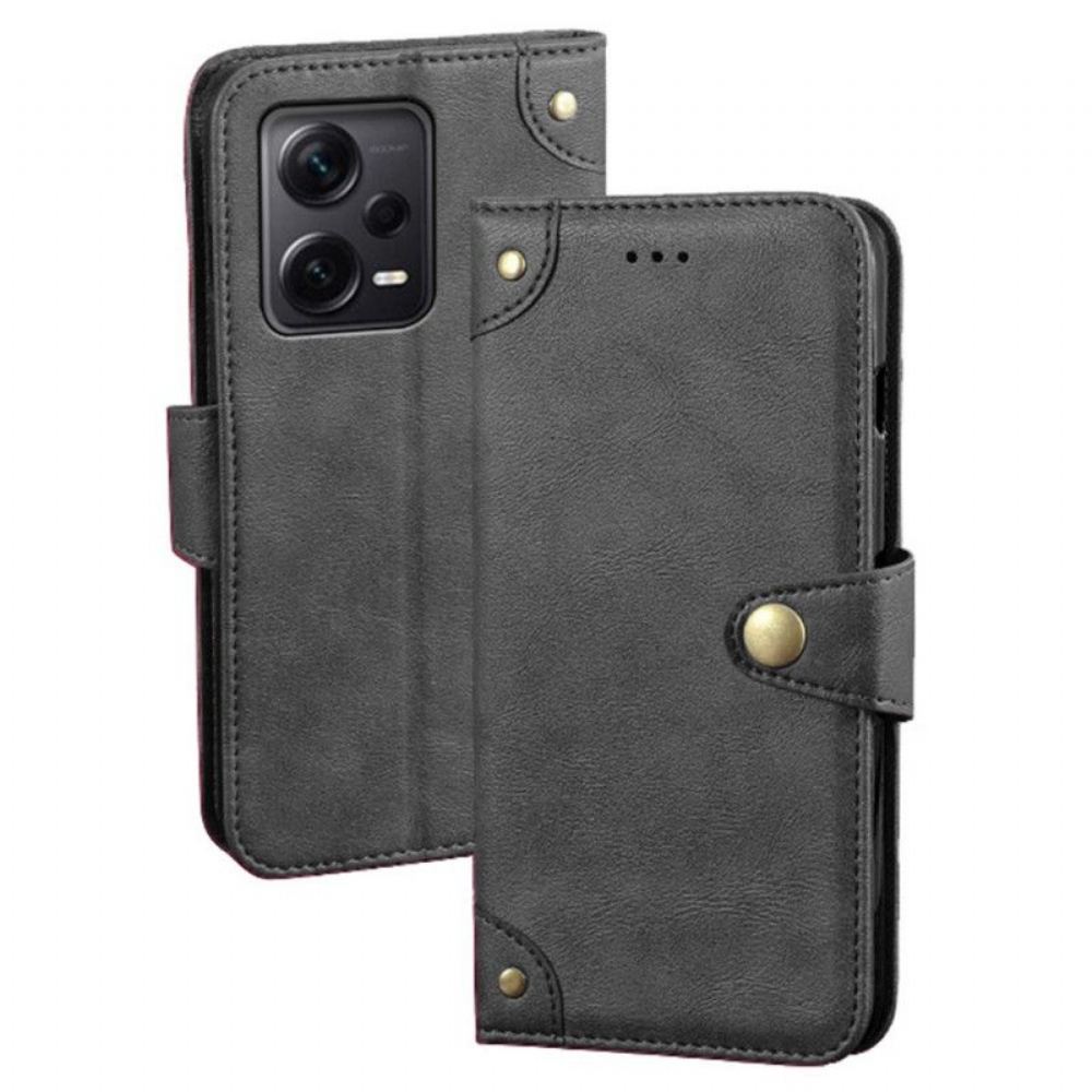Flipové Pouzdro Na Xiaomi Redmi Note 12 Pro Plus Magnetické Tlačítko