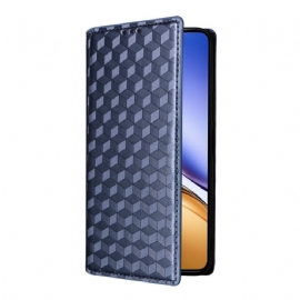 Kožené Pouzdro Folio Realme 14t 5g 3d Diamanty