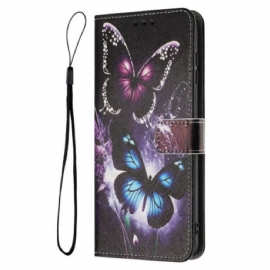 Peněženková Pouzdra Realme 14t 5g Dva Motýli