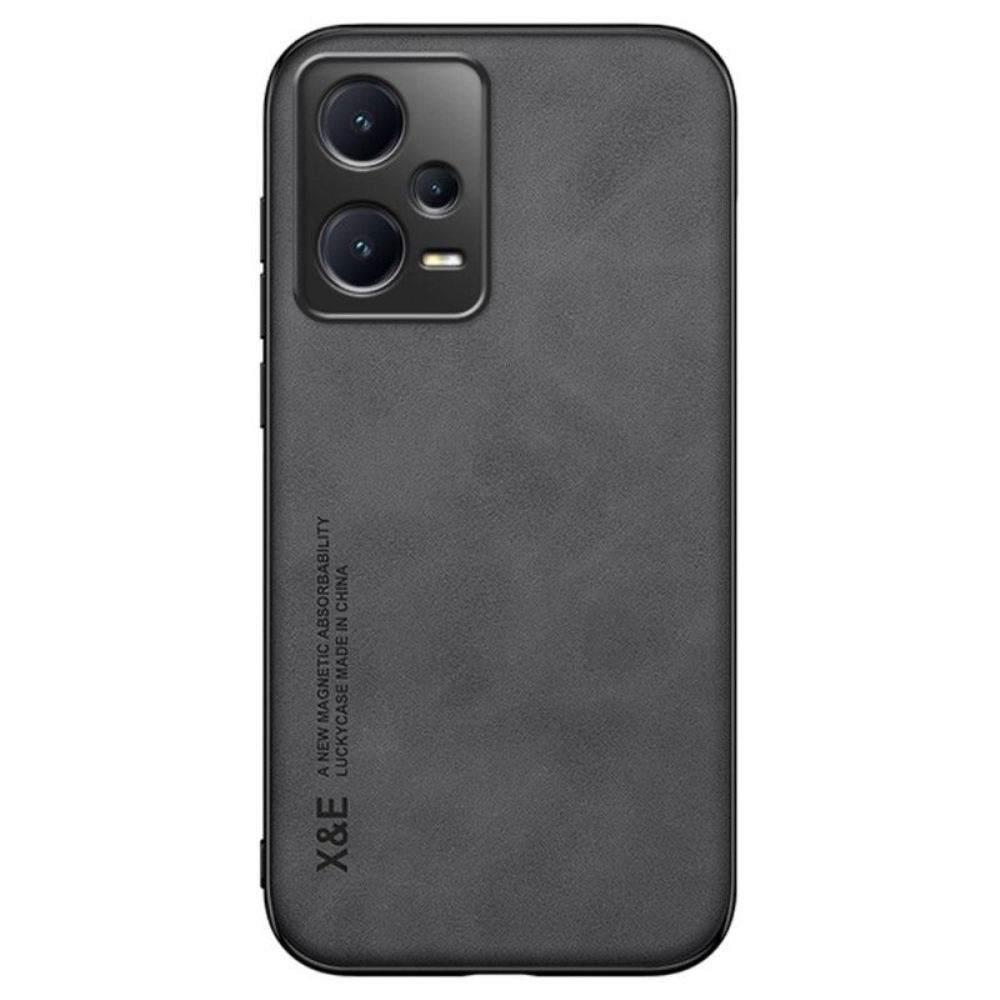 Kryt Na Poco X5 Pro 5G Kůže S Efektem Kůže X&e