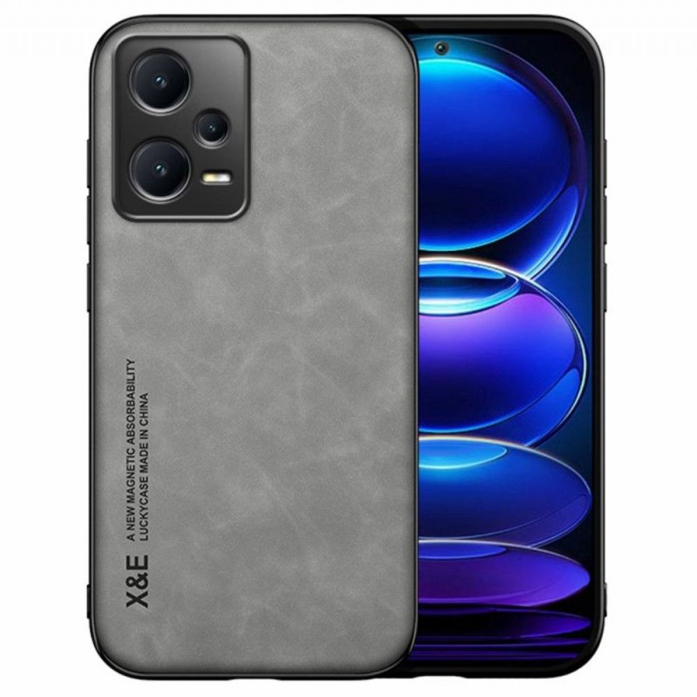 Kryt Na Poco X5 Pro 5G Kůže S Efektem Kůže X&e