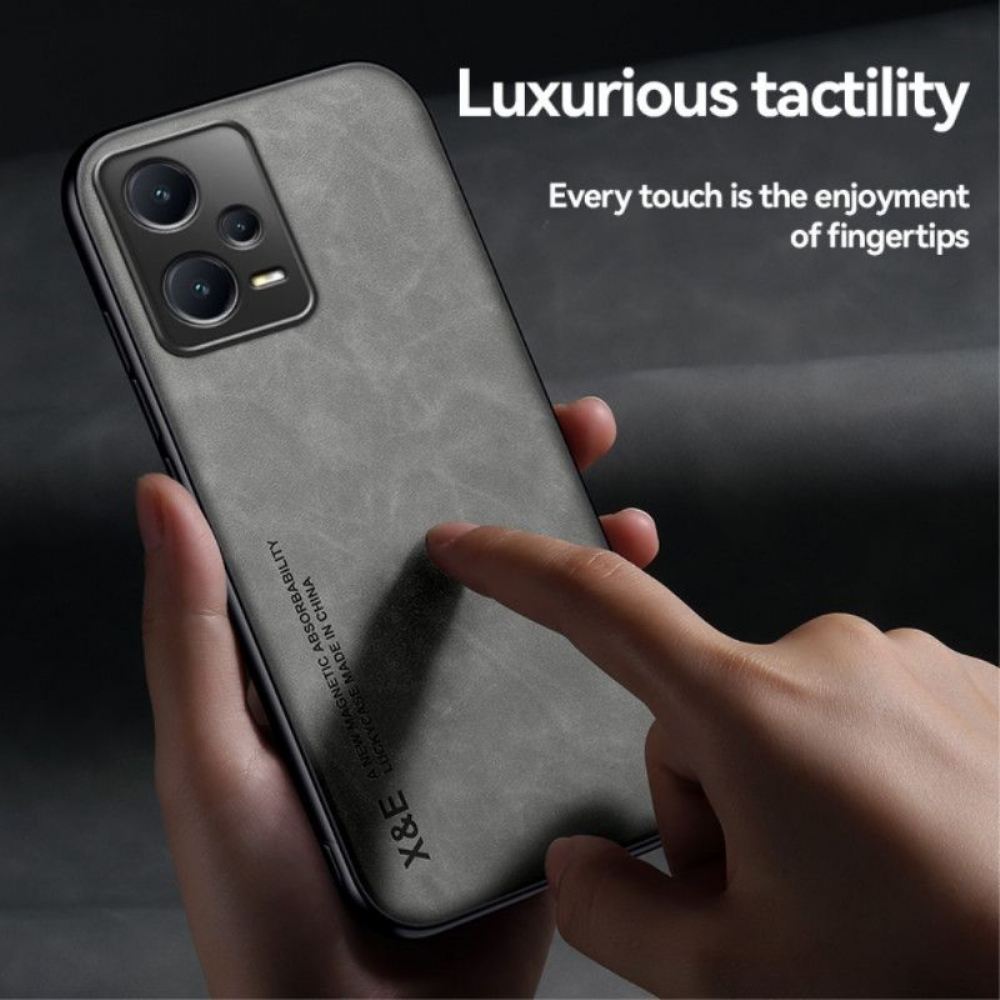 Kryt Na Poco X5 Pro 5G Kůže S Efektem Kůže X&e
