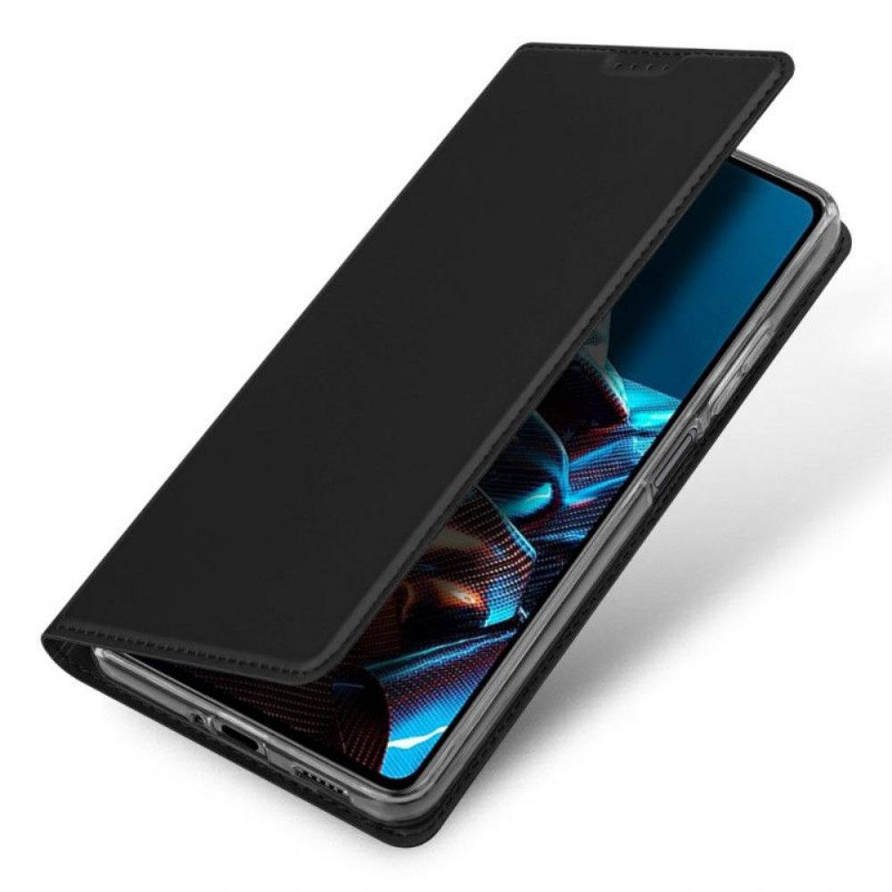 Kryty Na Mobil Na Poco X5 Pro 5G Flipové Pouzdro Skin Pro Dux Ducis