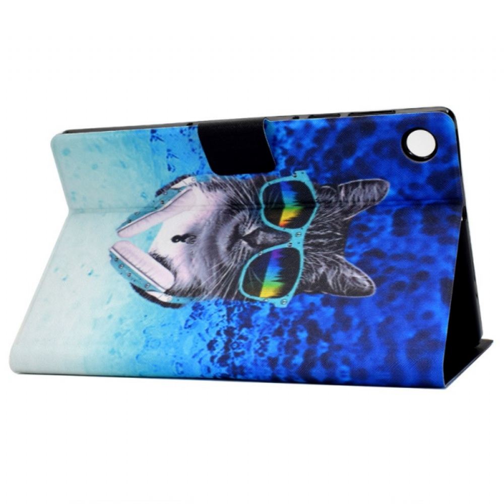 Flipové Pouzdro Na Samsung Galaxy Tab A8 Disco Cat