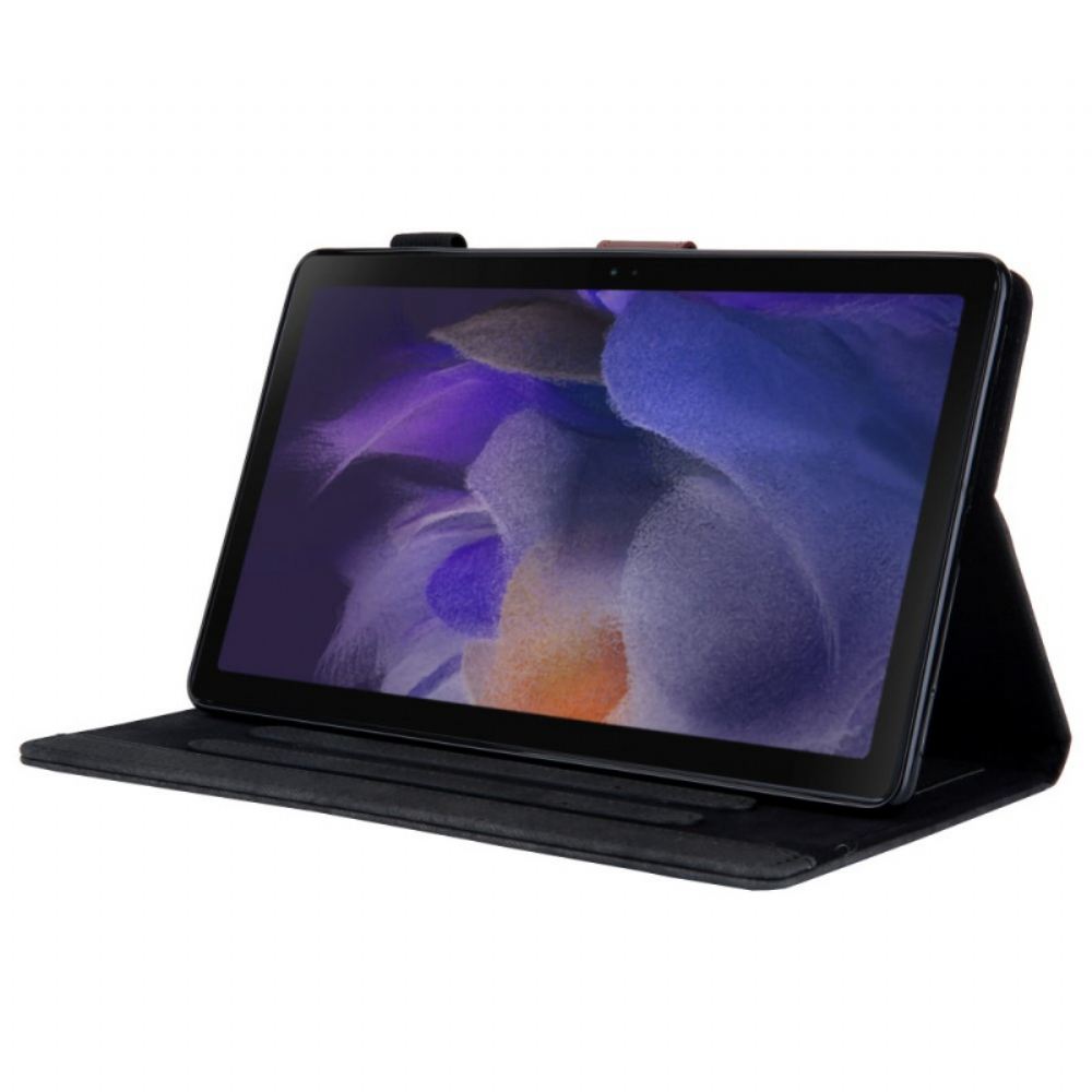 Flipové Pouzdro Na Samsung Galaxy Tab A8 Látka