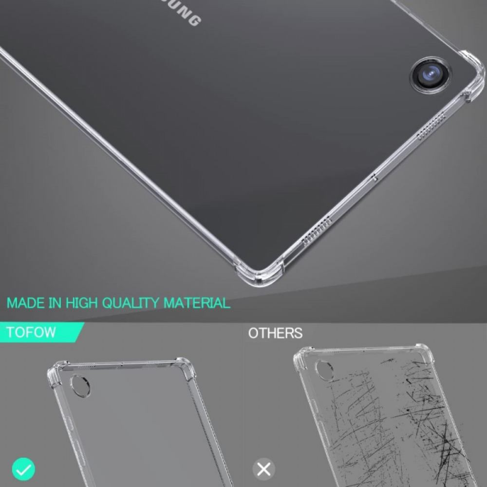 Kryt Na Samsung Galaxy Tab A8 Čirý Silikon