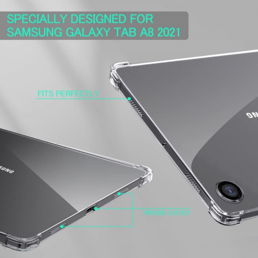 Kryt Na Samsung Galaxy Tab A8 Čirý Silikon