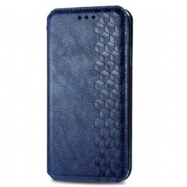 Kožené Pouzdro Folio Xiaomi Redmi Note 14 5g Vintage Kožený Efekt