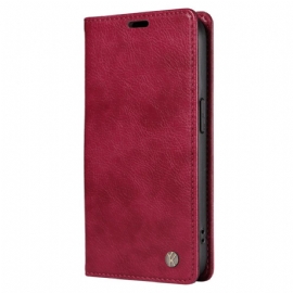 Kožené Pouzdro Folio Xiaomi Redmi Note 14 5g Vintage Ykatu