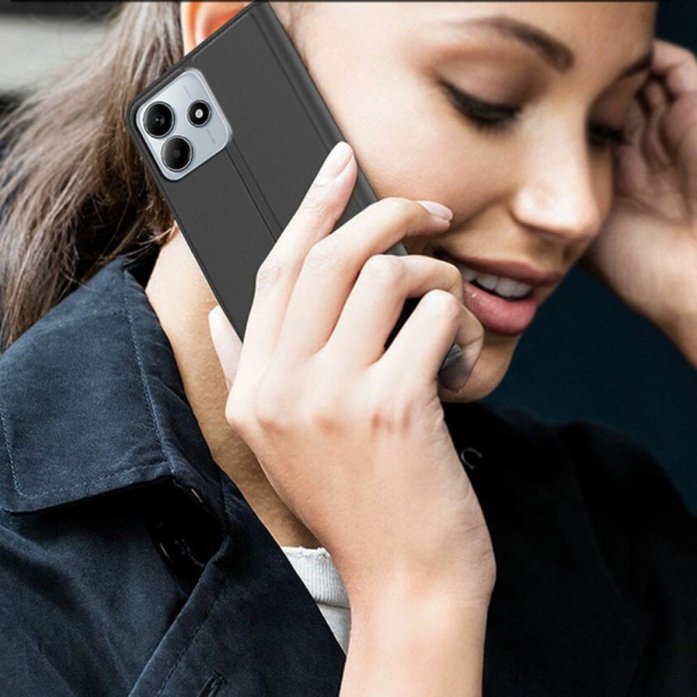 Kožené Pouzdro Xiaomi Redmi Note 14 5g Kryty Na Mobil Pouzdro Na Karty A Stojánek