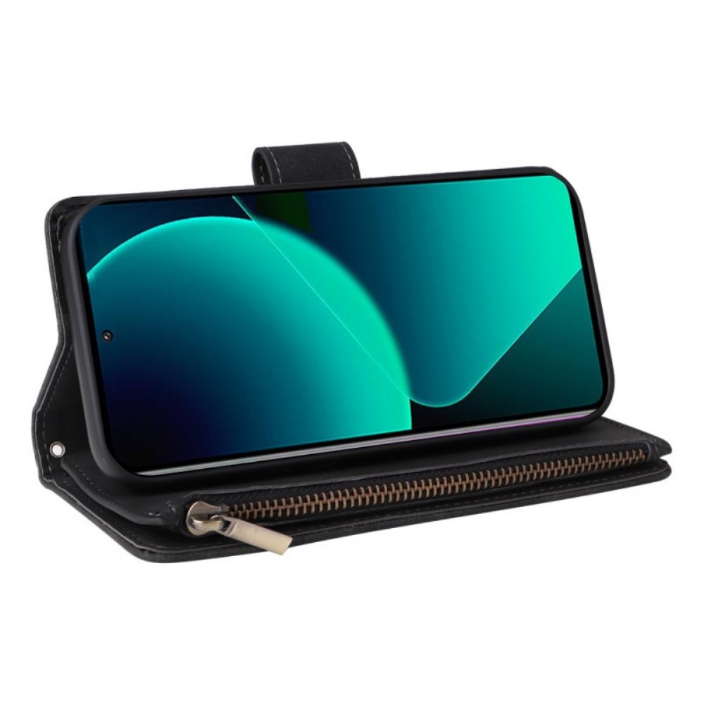 Kožený Kryt Na Xiaomi Redmi Note 14 5g Peněženka S Celokoženým Efektem