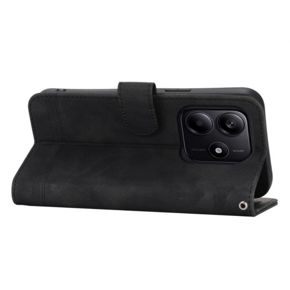 Kožený Kryt Xiaomi Redmi Note 14 5g Dierfeng