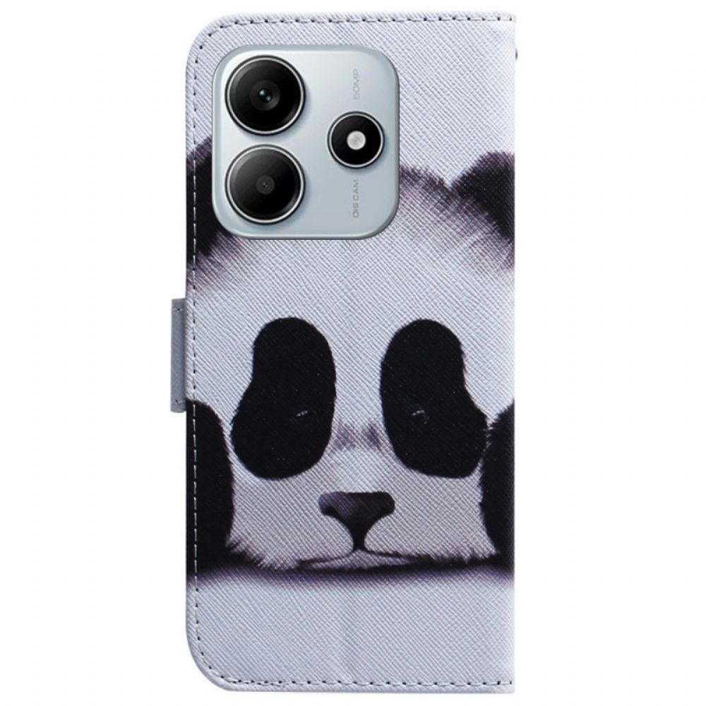 Kožený Kryt Xiaomi Redmi Note 14 5g Panda