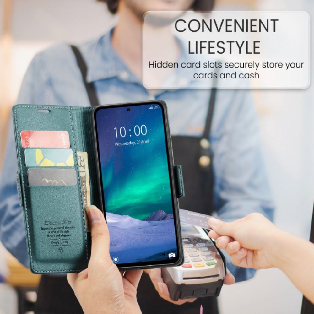 Kožený Kryt Xiaomi Redmi Note 14 5g Pouzdro